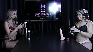 teve q tirar a rouba no jogo do j� fez e ela mosstrou seus lindos peitos e buceta - sofie lollipop trans brazilian swinger stripping in lingerie