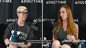 a podcast chat with gorgeous horny redhead sophia locke 😍🔥