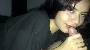 Skinny Latina Teen Begs for Deepthroat Creampie Doggy on Huge Cock!