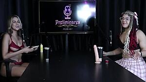 teve q tirar a rouba no jogo do j� fez e ela mosstrou seus lindos peitos e buceta - sofie lollipop trans brazilian swinger stripping in lingerie