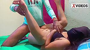 Thick cum drips down her beautiful sexy round ass cheeks after sex