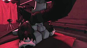 Fucking My Neko Girlfriend's Big Ass Bent Over Doggystyle with Creampie in Condo!