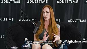 a podcast chat with gorgeous horny redhead sophia locke 😍🔥