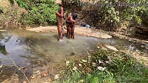 Monster cock group bangs zainab outdoors publicly on spring break