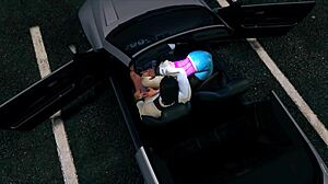 GTA 5 Prostitute Hooker Delivers Wild Car Sex Service Round 5