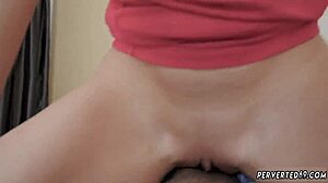 Pregnant milf Cherie Deville bent over kitchen countertop and desk, impregnated by monster cock hardcore taboo sex