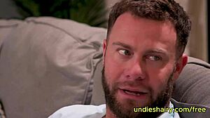 lovely lilly bell slurps juicy hairy teen cunt on huge cock ride!