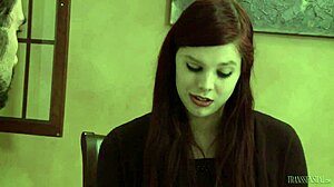 Young TS Babysitter Chelsea Poe Drills Monster Cock Anal