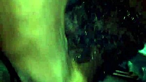 plump ebony bbw takes massive creampie deep in her fat pussy after rough pounding