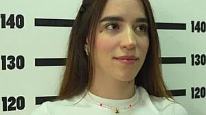 Heart pounding as tommy vergaa pounds karolingomezx tiny tits with monster cock