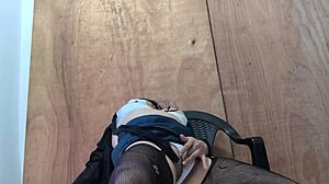 god i feel so slutty showing off as the office's sexiest exec bitch