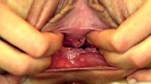 whoa check this dripping pussy spread wide close!