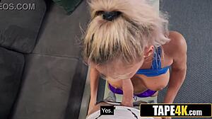 Blonde milf strippers next door tricked me deepthroat blowjob lapdance before end!!