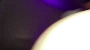 submissive big booty blonde begs for rough bbc quickie in socks