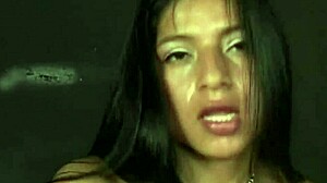 Feels so good watching hot latina swallow that thick italian cock in ass