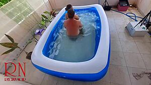 Regina Noir Swims into Underwater Domination and Pool Submission