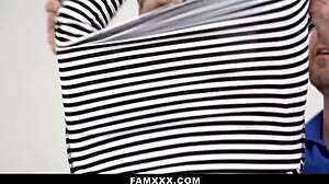 stepdaddy exploits stepdaughter's virgin pussy in taboo pov rides!