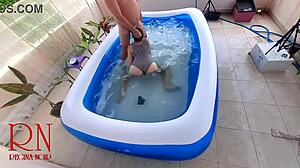 Regina Noir Swims into Underwater Domination and Pool Submission