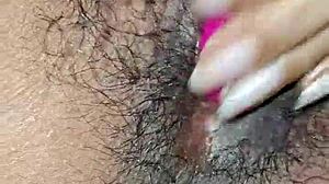 wanna see this hairy indian bhabhi stuff that dildo deep?