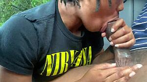 HOW DOES SHE SWALLOW THAT MONSTER BBC IN PUBLIC?!