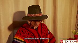 curvy peruvian milf tricked by fake healer into taboo creampie pounding after massage