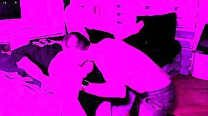 Beautiful tattooed teen with small waist gets pussy licked then missionary fucked by muscular bodybuilder