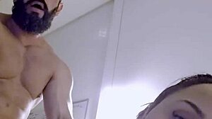 kalena mitrak dirty talks while sucking big clit brazilian housewife cock