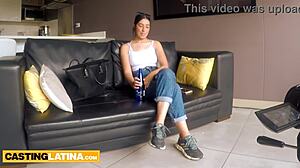 gianna diaz trades her latina pussy for career boost in casting blowjob