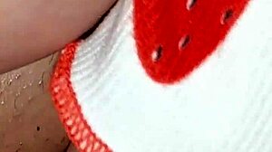 Amateur arab wife gives sloppy blowjob then gets fingered and fucked hard by big cock husband