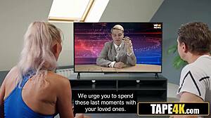 Blonde milf strippers next door tricked me deepthroat blowjob lapdance before end!!