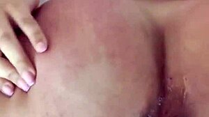 boyfriend ties me up on beach whips me with toys and dildo