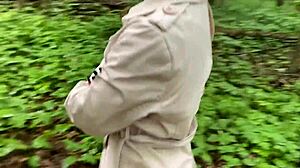 Wanna see this naughty blonde bent over getting fucked doggystyle in the forest meadow publicly?