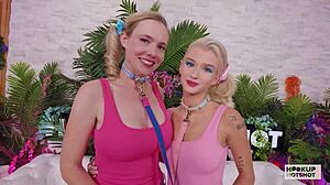 whoa, blonde emma rosie takes monster cock in wild 3some anal!