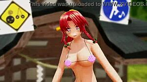 naked big ass tits girl bounces boobs wildly dancing outdoors part 1