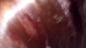 my fat redhead friend drops to knees for sloppy monster bbc blowjob