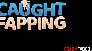 Wet teen khloe kapri with braces caught masturbating then roughly fucked by big cock 😩💦