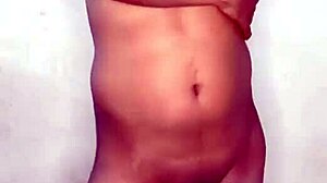 teasing strip dance leads to rubbing climax