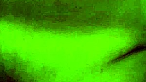 Geeky blonde teen chokes on massive cock after pussy lick