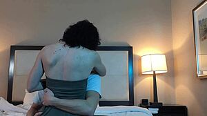 kissing hot petite tattooed teen girl's soft lips while she grinds on me hungrily