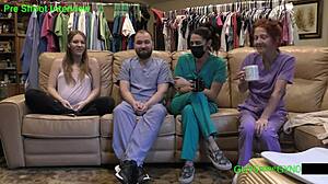 nurse maverick williams humiliated in latex gloves hospital fingering anal spreading patient roleplay backstage