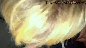 girlfriend calls boyfriend over for sloppy deepthroat gagging choke rough blowjob cum in mouth