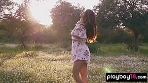 Petite Filipina Teen Kit Rysha Strips Naked Poses Outdoor Pussy Flash Small Tits