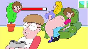 Relaxed Lounging Session on the Comfortable Sofa