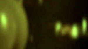 Watch this seductive brunette rip clothes in erotic dance!