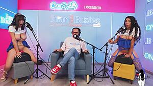 ever wonder what happens when two busty curvy babes confess secrets and squirt wild on juan bustos vibrating chairs?