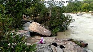 What Happens When Stepmom Joins Outdoor Riverbank Fun in the Jungle?