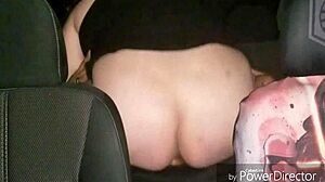 Fat BBW rides monster BBC cowgirl style in outdoor car sex!