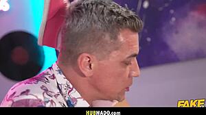 Ever wonder what happens in a sneaky hostel threesome with big cocks?