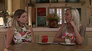 mature reagan foxx n giselle palmer lick bound milf doll pussy 😋👅