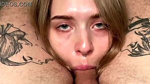 Californian student licks toes massages then fucks doggy over shaved pussy